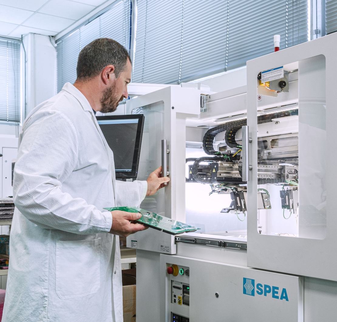 collaudo schede elettroniche funzionale